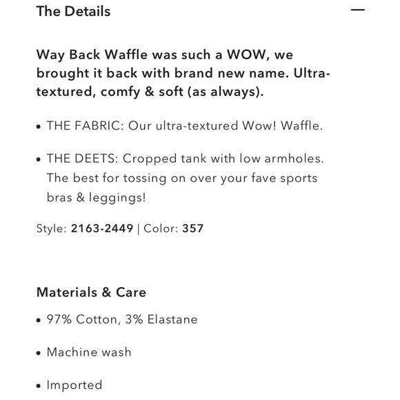 NWOT! Offline by Aerie crop top, size medium - Picture 6 of 14